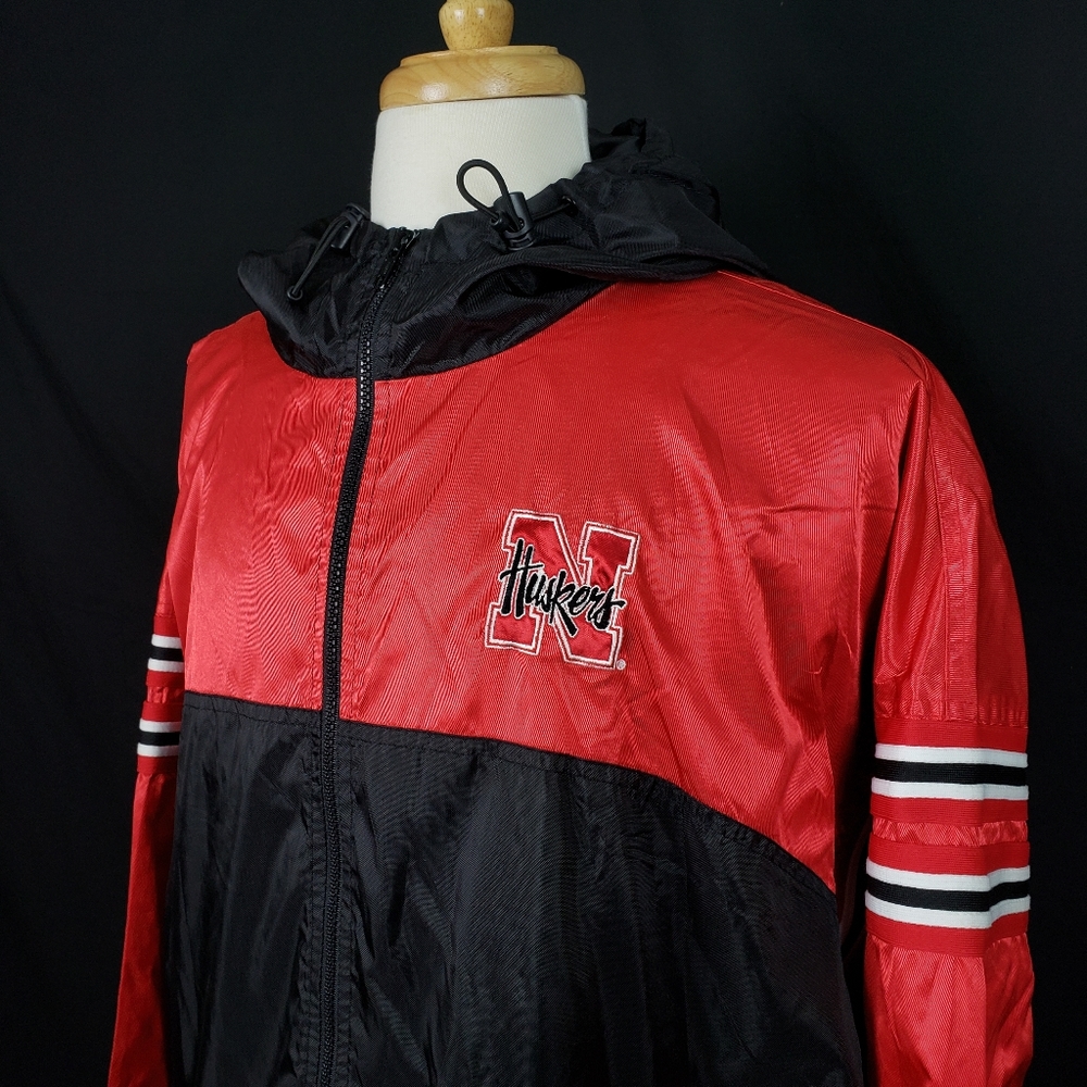 G-III Sports Nebraska Huskers Windbreaker Hoodie